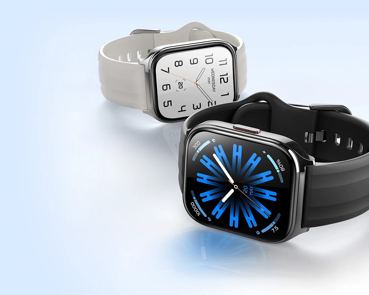 HAYLOU Watch 3 в черном и белом цветах