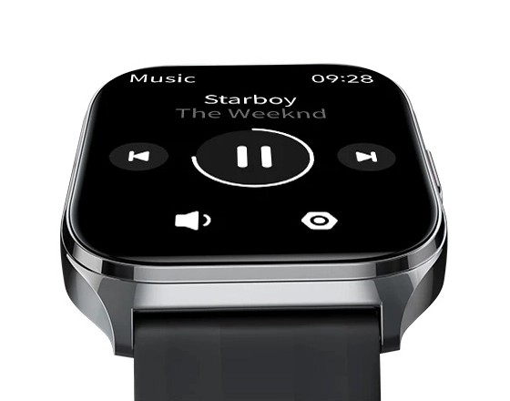 Управление музыкой на HAYLOU Watch 3