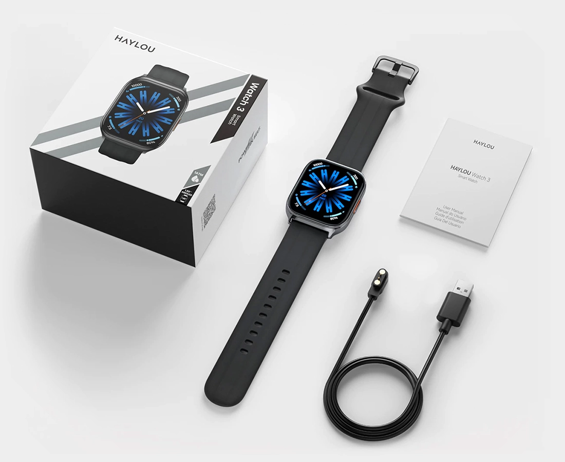 Комплектация HAYLOU Watch 3